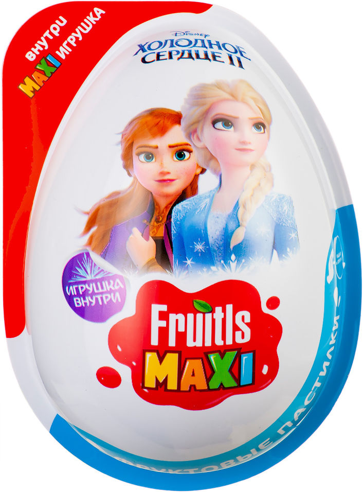 

Фруктовые пастилки Disney Fruits maxi 5г