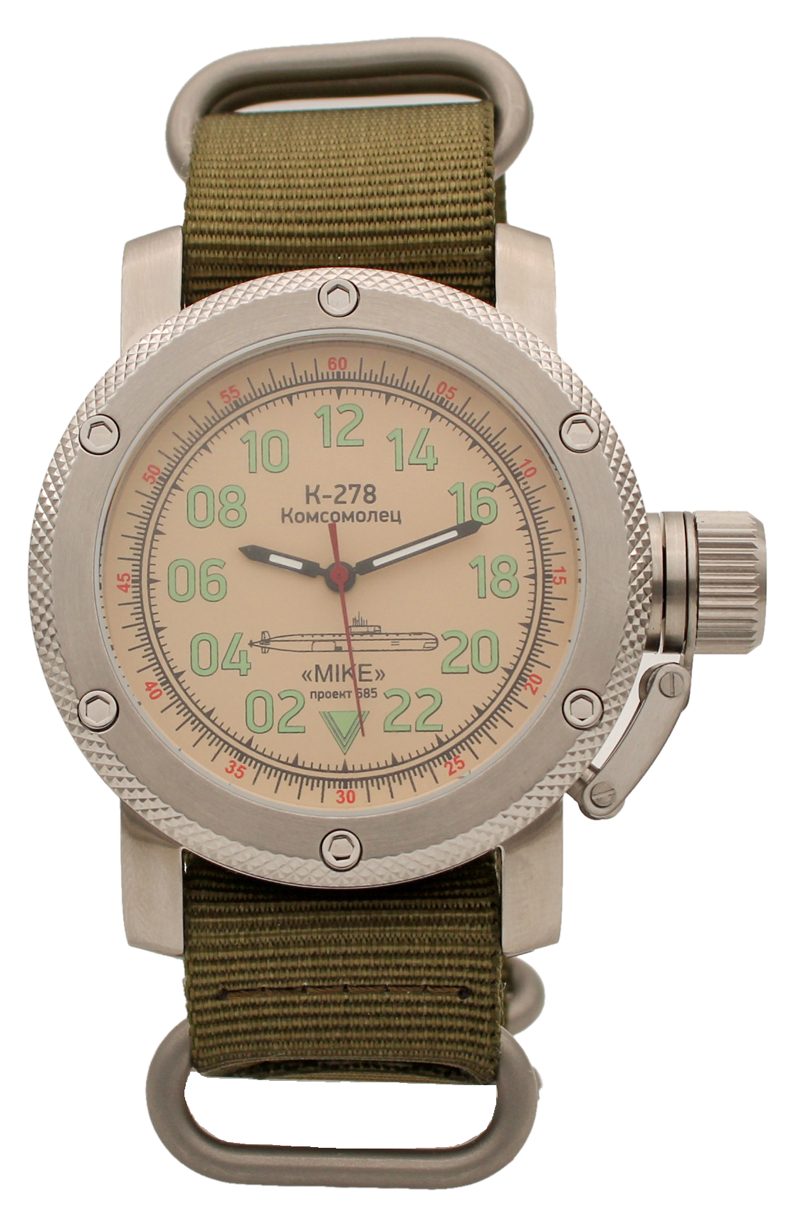 

Наручные часы мужские Watch Triumph К-278 / Комсомолец (Mike), К-278 / Комсомолец (Mike)