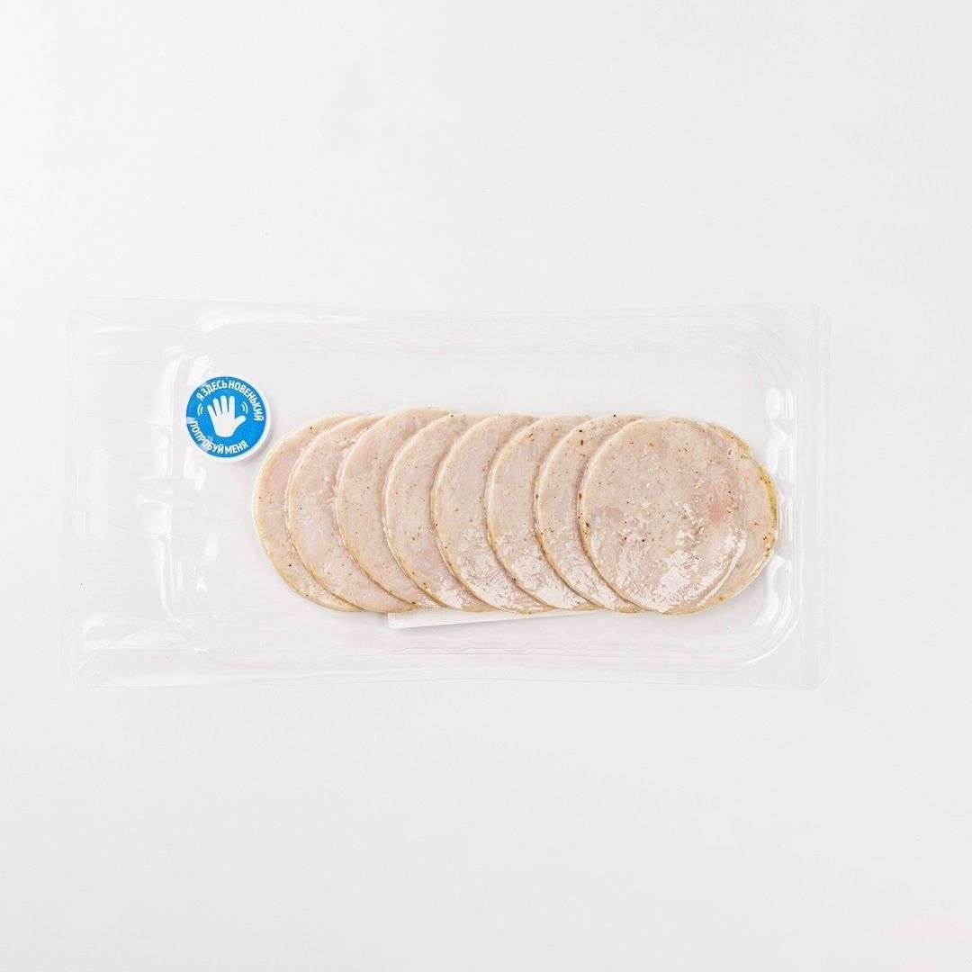

Ветчина вареная ВкусВилл Нежная нарезка 100 г