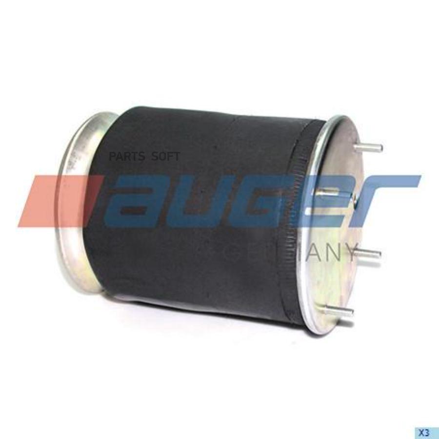 

AUGAU34813-K_пневмоподушка со стак.! 4отв.M10 1отв-шт.M14 4отв.M12\ SCANIA 3-serie