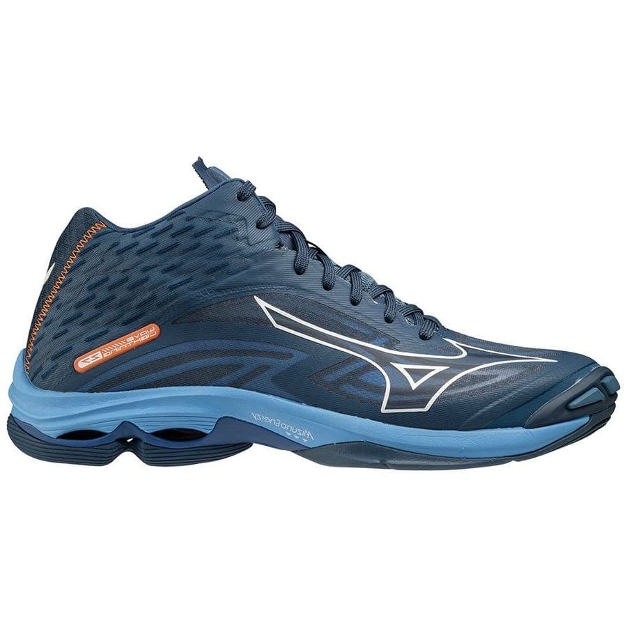 Кроссовки мужские Mizuno WAVE LIGHTNING Z7 MID V1GA2250-21-2 синие 47 EU