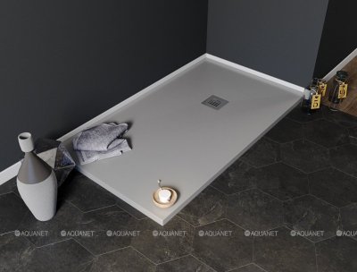 

AquaNet Душевой поддон Aquanet Pleasure 160х80 серый