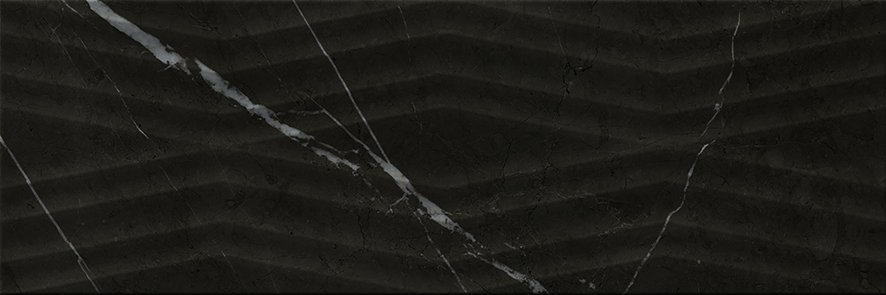 фото Плитка gracia ceramica geneva black настенная 02 25х75 1.5 м2