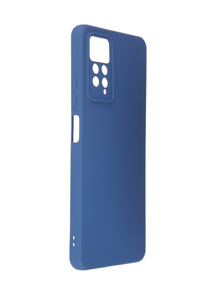 фото Чехол neypo для xiaomi redmi note 11 pro silicone case 2.0mm dark blue nsc49549