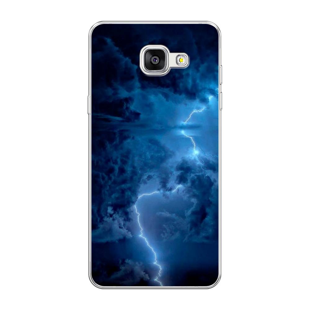 

Чехол Awog на Samsung Galaxy A5 2016 / Самсунг A5 2016 "Молния", Синий, 20550-4