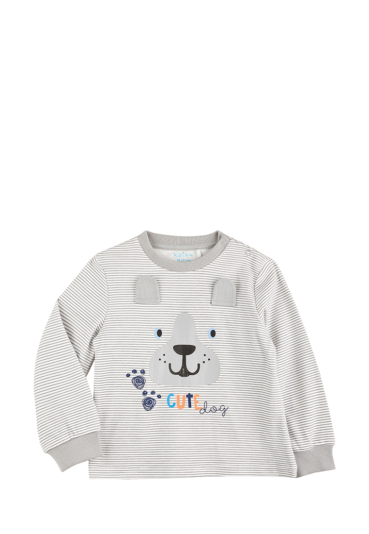 фото Комплект одежды для новорожденных kari baby aw21b047a3508 белый/синий р.74