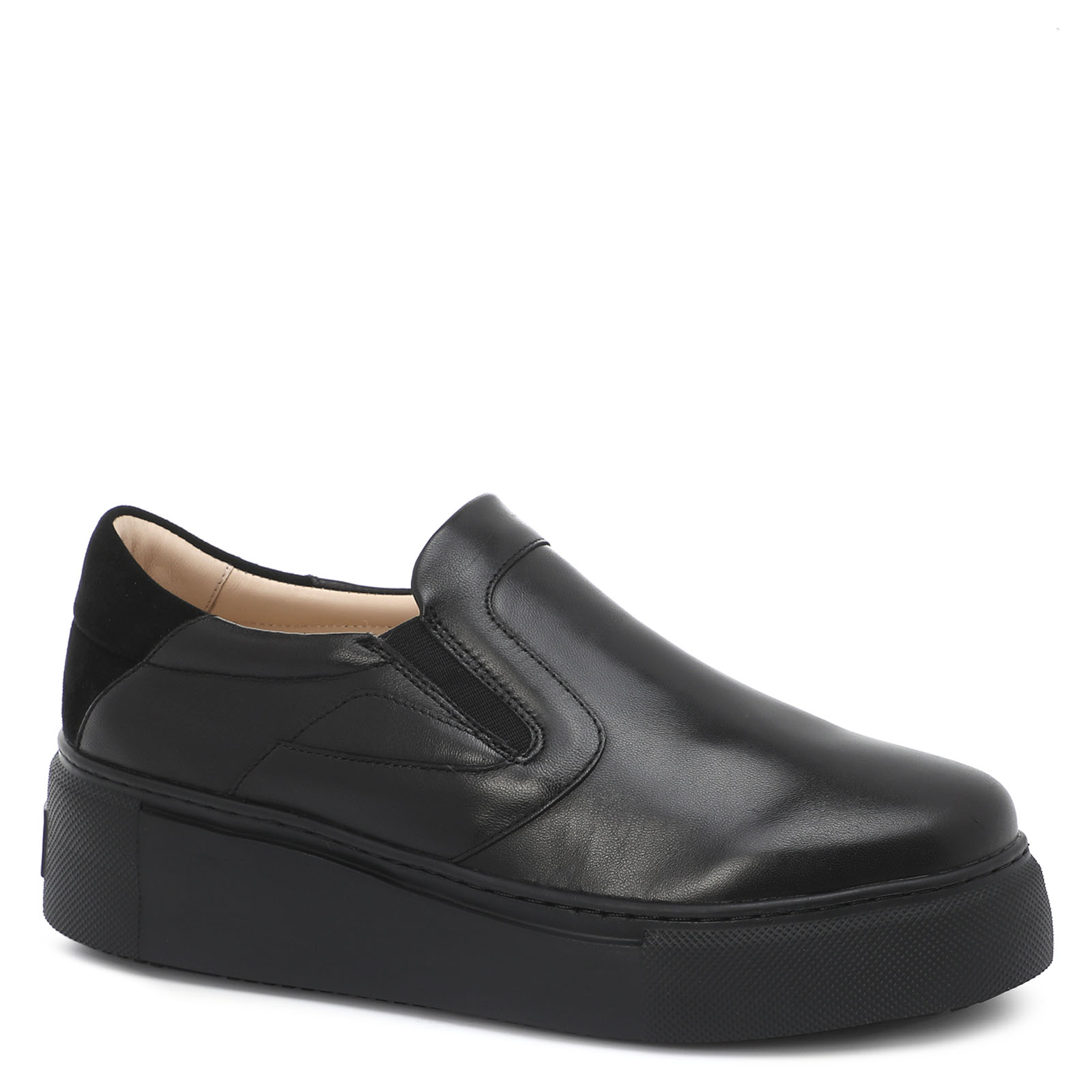 

Слипоны женские Tendance 807-E29_2621427 черные 37 EU, 807-E29_2621427