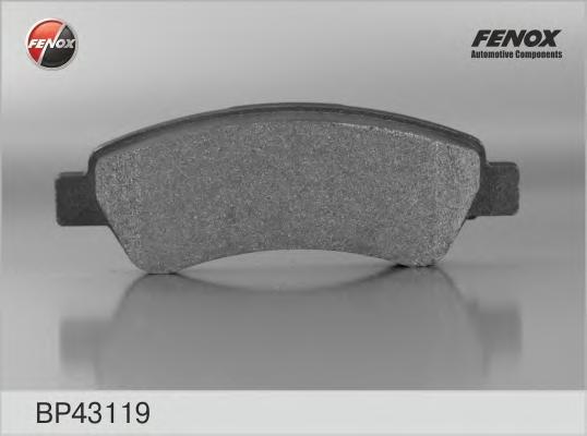 

Комплект тормозных колодок FENOX BP43119