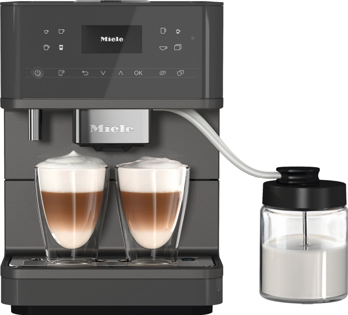 

Кофемашина автоматическая Miele CM6560 GRPF серый, CM6560 GRPF