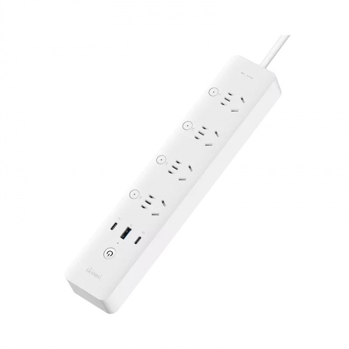 Умный удлинитель Xiaomi Gosund Smart Power Strip 4 розетки, USB, 2 порта Type-C White （1）sa 3702 ac 220v 380v 5kg force 20mm stroke pull type solenoid electromagnet power accessories