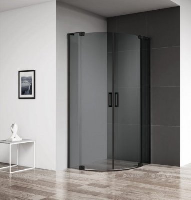

Cezares Душевой уголок Cezares Slider 100х100 R-2-90/100-GRIGIO-NERO