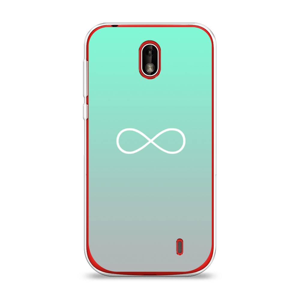 

Чехол Awog на Nokia 1 / Нокиа 1 "Бесконечность от Тиффани", Голубой, 121250-4