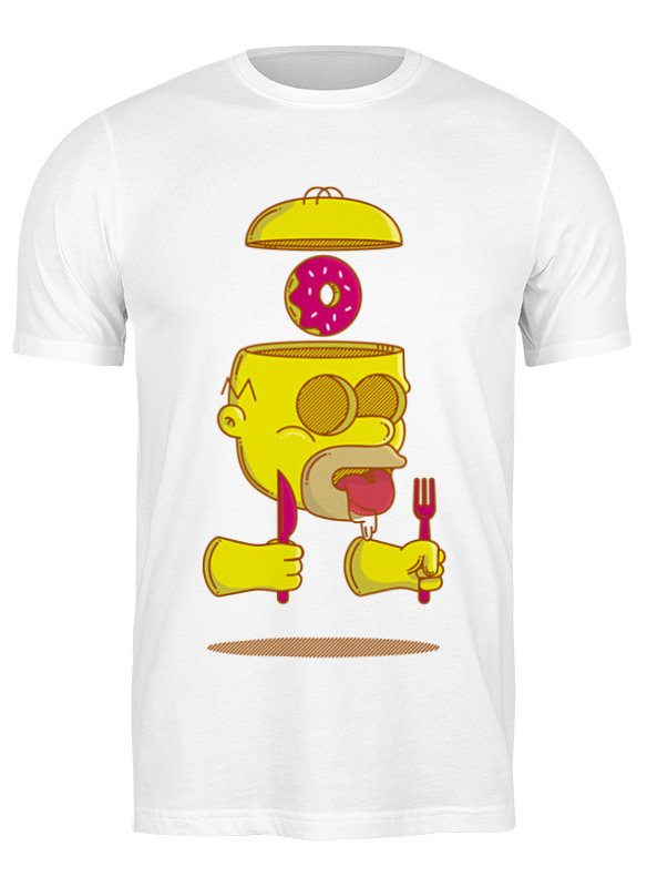 

Футболка женская Printio Гомер симпсон (homer simpson) белая XL, Белый, Гомер симпсон (homer simpson)