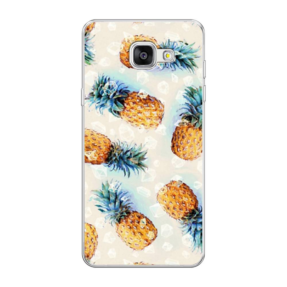 

Чехол Awog на Samsung Galaxy A5 2016 / Самсунг A5 2016 "Ананасы", Бежевый, 20550-3