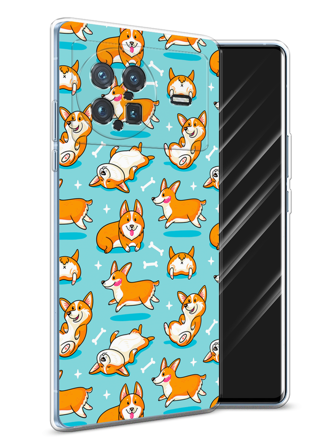 

Чехол Awog на Vivo X Note "Веселые корги", Разноцветный, 266950-2