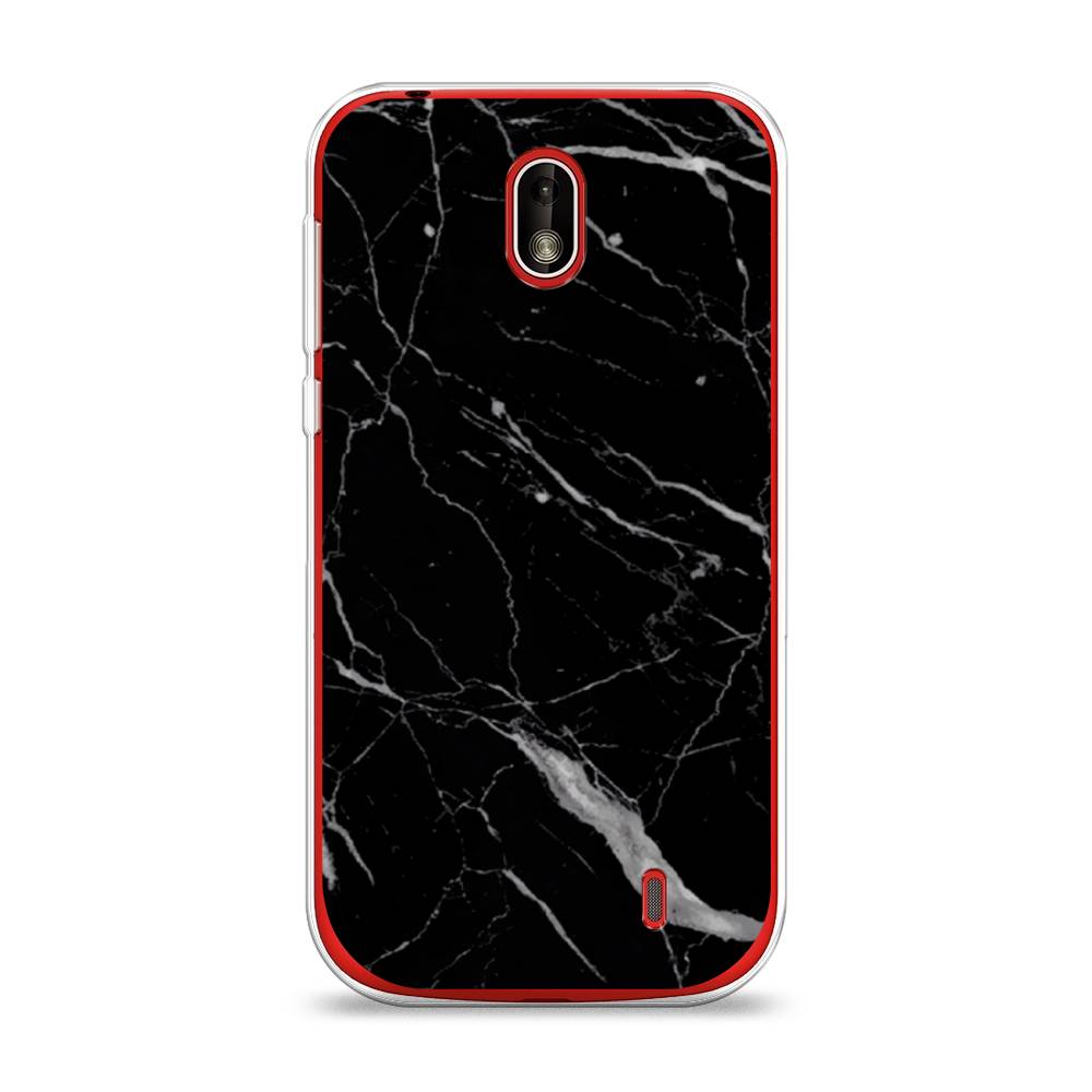 

Чехол Awog на Nokia 1 / Нокиа 1 "Черный минерал", 121250-3