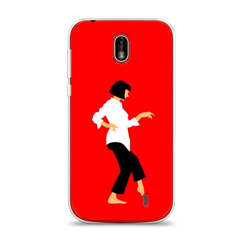 

Чехол Awog на Nokia 1 / Нокиа 1 "Криминальное чтиво 1", Красный;белый;черный, 121250-7