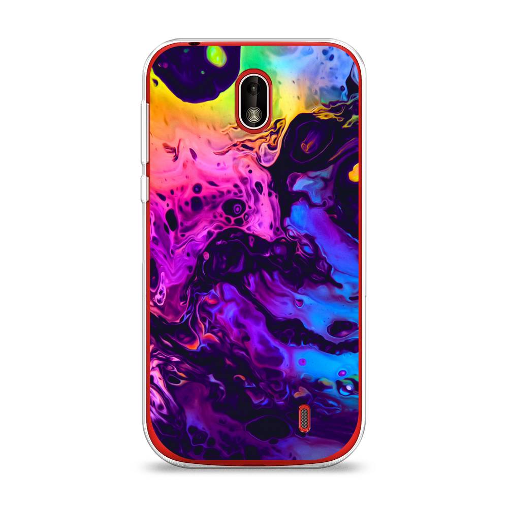 

Чехол Awog на Nokia 1 / Нокиа 1 "ACID fluid", 121250-3
