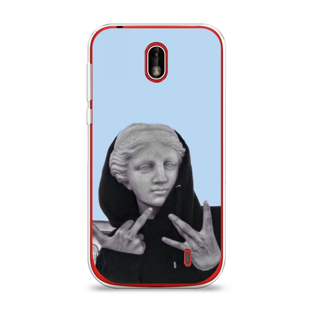 

Чехол Awog на Nokia 1 / Нокиа 1 "SWAG статуя", Голубой, 121250-9