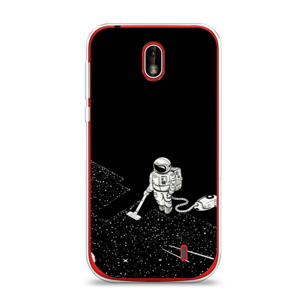 фото Чехол awog "космонавт с пылесосом" для nokia 1