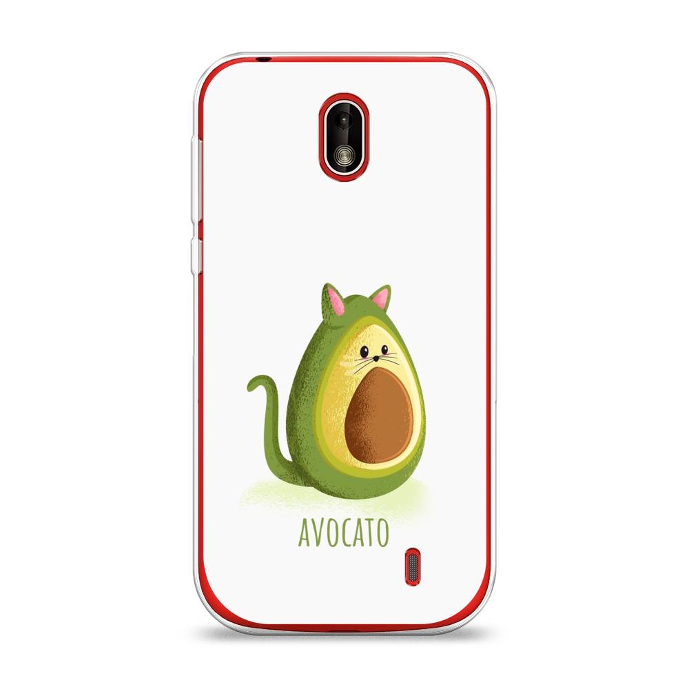 

Чехол Awog на Nokia 1 / Нокиа 1 "Avocato", Зеленый;коричневый, 121250-10