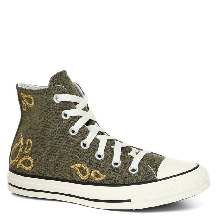 

Кеды унисекс Converse A02798 зеленые 37.5 EU, Зеленый, A02798