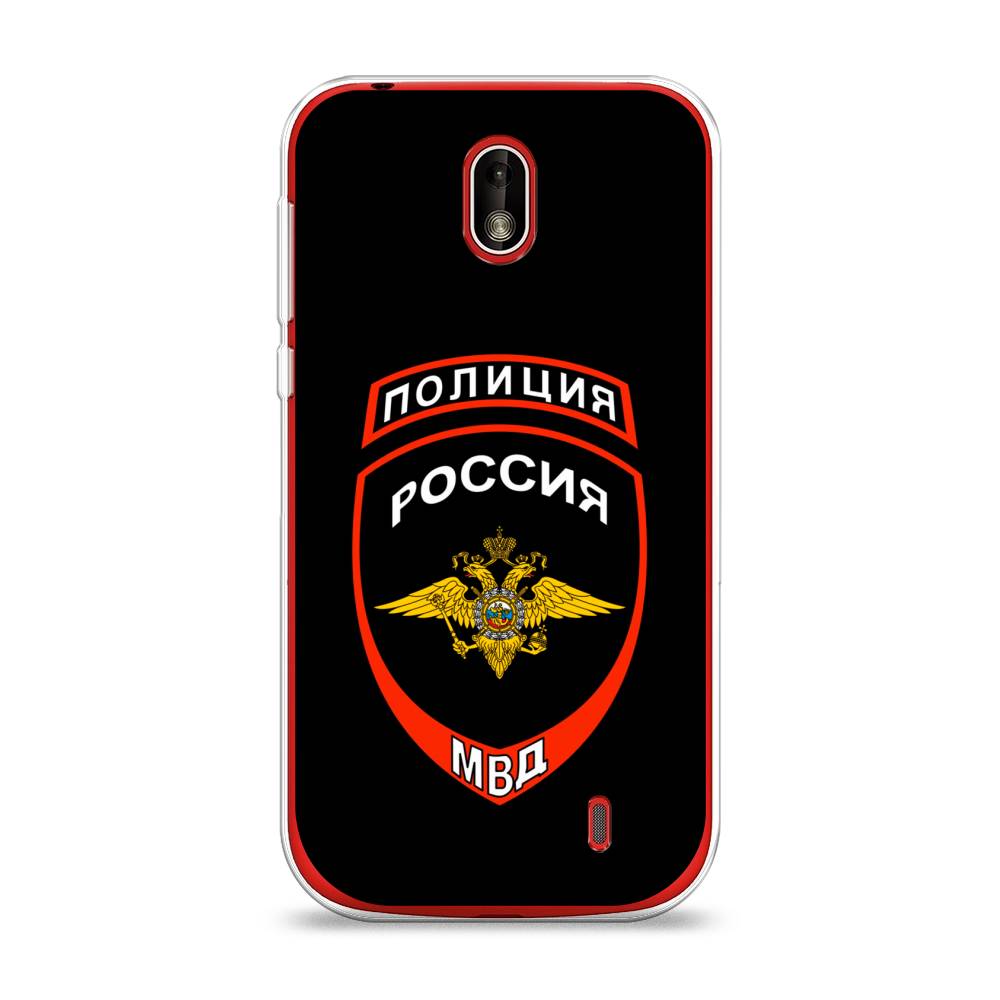 

Чехол Awog на Nokia 1 / Нокиа 1 "Полиция шеврон", Черный;красный;белый, 121250-5