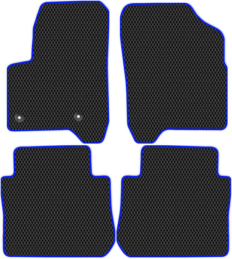 фото Коврики в салон эва allmone для citroen c3 picasso 2009 - 2016