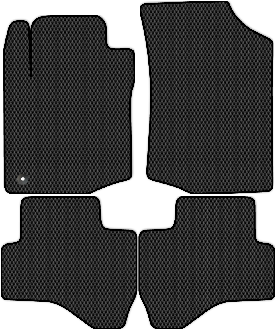 

Коврики ЭВА в салон для Citroen C1 2008 - 2015, 4 шт. черный, 1814-S4YL-H