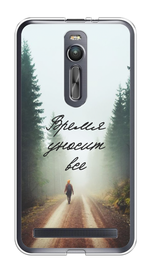 

Чехол Awog на Asus Zenfone 2 ZE550ML/ZE551ML "Время уносит все", Зеленый;коричневый;белый, 40550-6