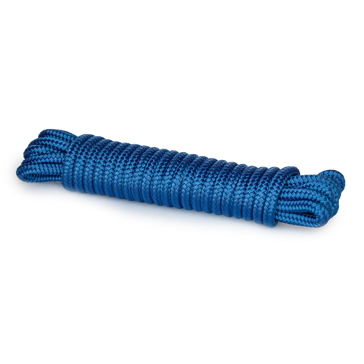 Шнур плетеный швартовый (Петроканат) 10 мм, 9 м, синий