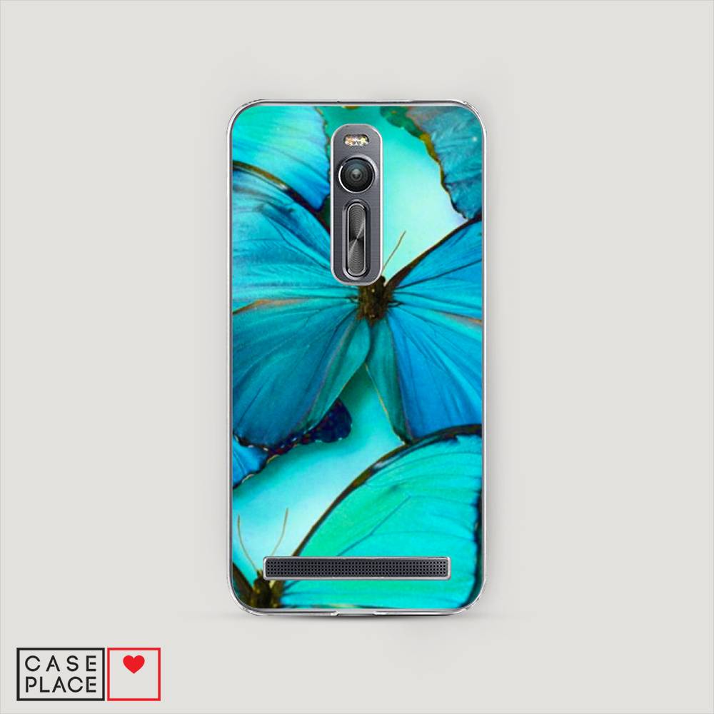 

Чехол Awog на Asus Zenfone 2 ZE550ML/ZE551ML "Неоновые бабочки", Синий;белый, 40550-4