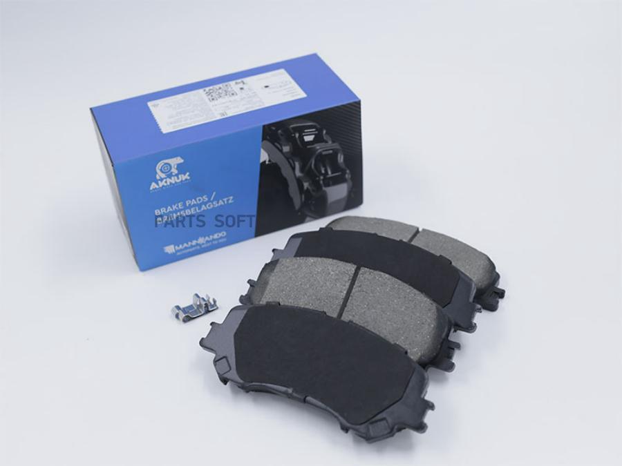 

Колодки пер.NISSAN X-TRAIL III (T32 , T32R, T32RR), 10/13 - AKNUK BP8876 1шт AKNUK BP8876