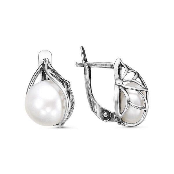 

Серьги из серебра TEO MAORI 833312768, жемчуг культивированный, 833312768