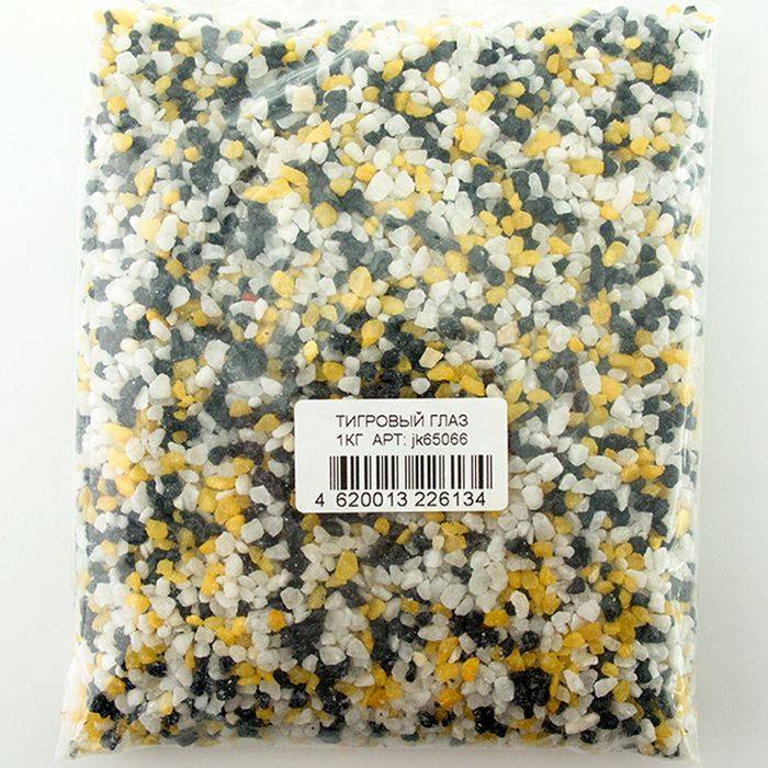 Грунт для аквариума Jack&King Тигровый глаз 1кг