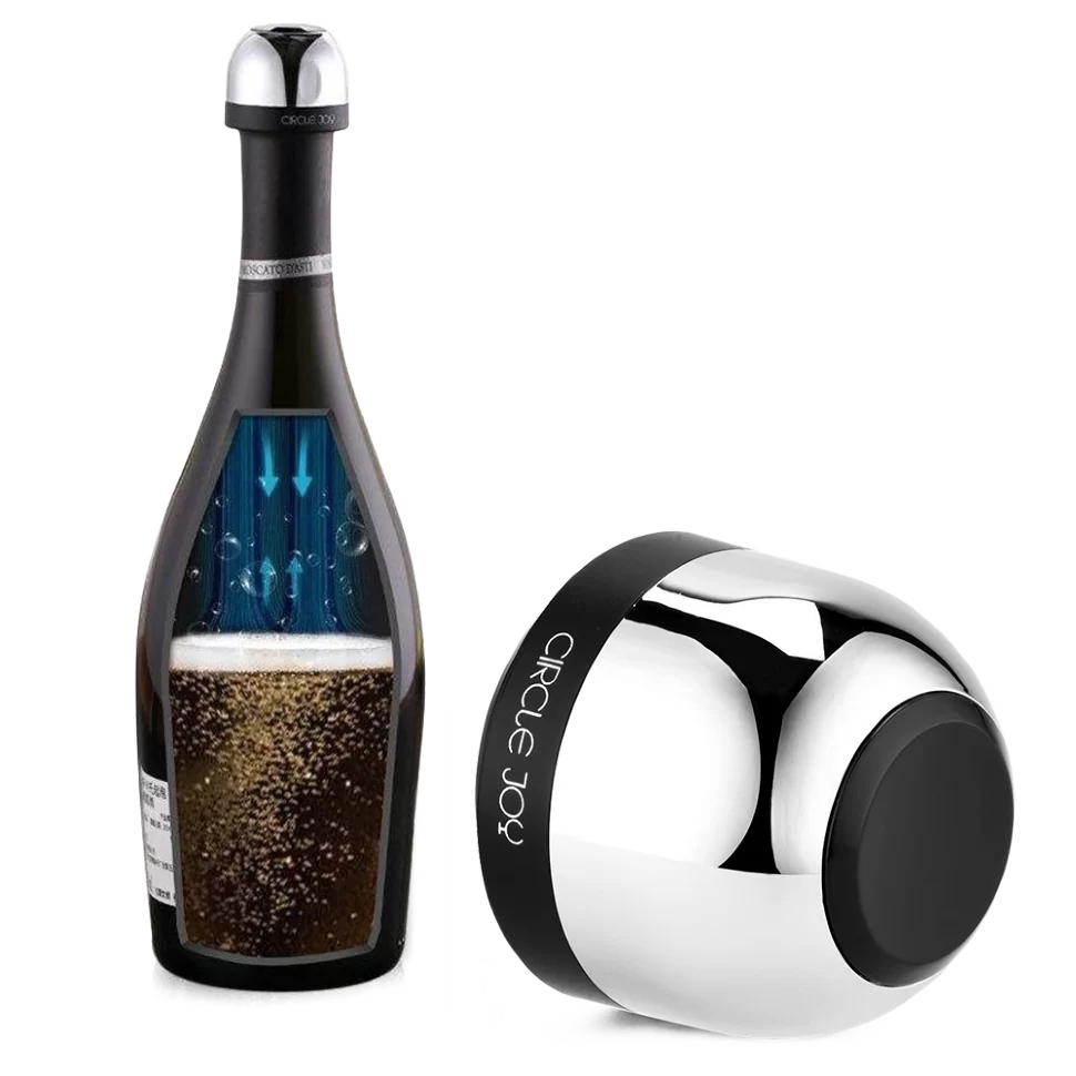 Вакуумная пробка для шампанcкого Circle Joy CJ-JS02