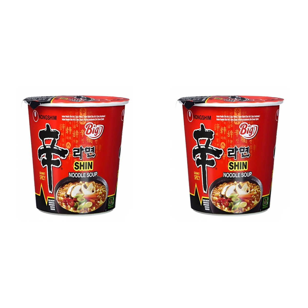 

Лапша NONGSHIM Шин Рамён 2 шт по 68 г.