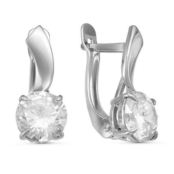 

Серьги из серебра TEO MAORI 833810328Д, фианит, 833810328Д