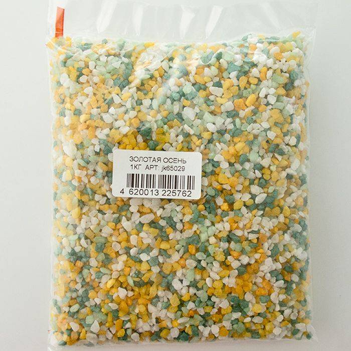 Грунт для аквариума Jack&King природный золотая осень 1 кг