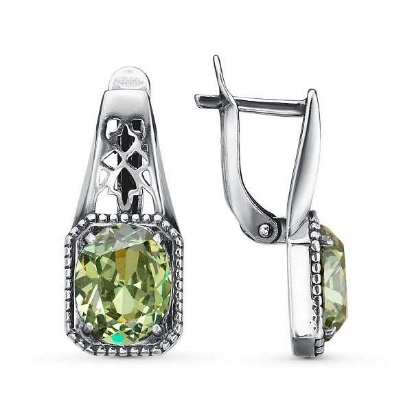 

Серьги из серебра TEO MAORI 833814044-15, фианит, 833814044-15