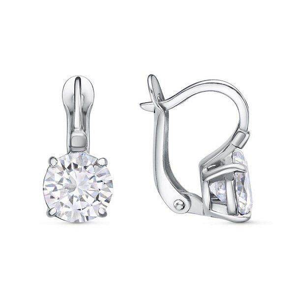 

Серьги из серебра TEO MAORI 833814952Пл, фианит, 833814952Пл