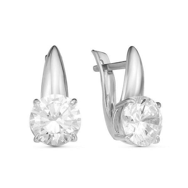 

Серьги из серебра TEO MAORI 83389876Д, фианит, 83389876Д
