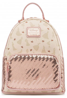 фото Рюкзак loungefly disney ultimate: princess aop sequin mini