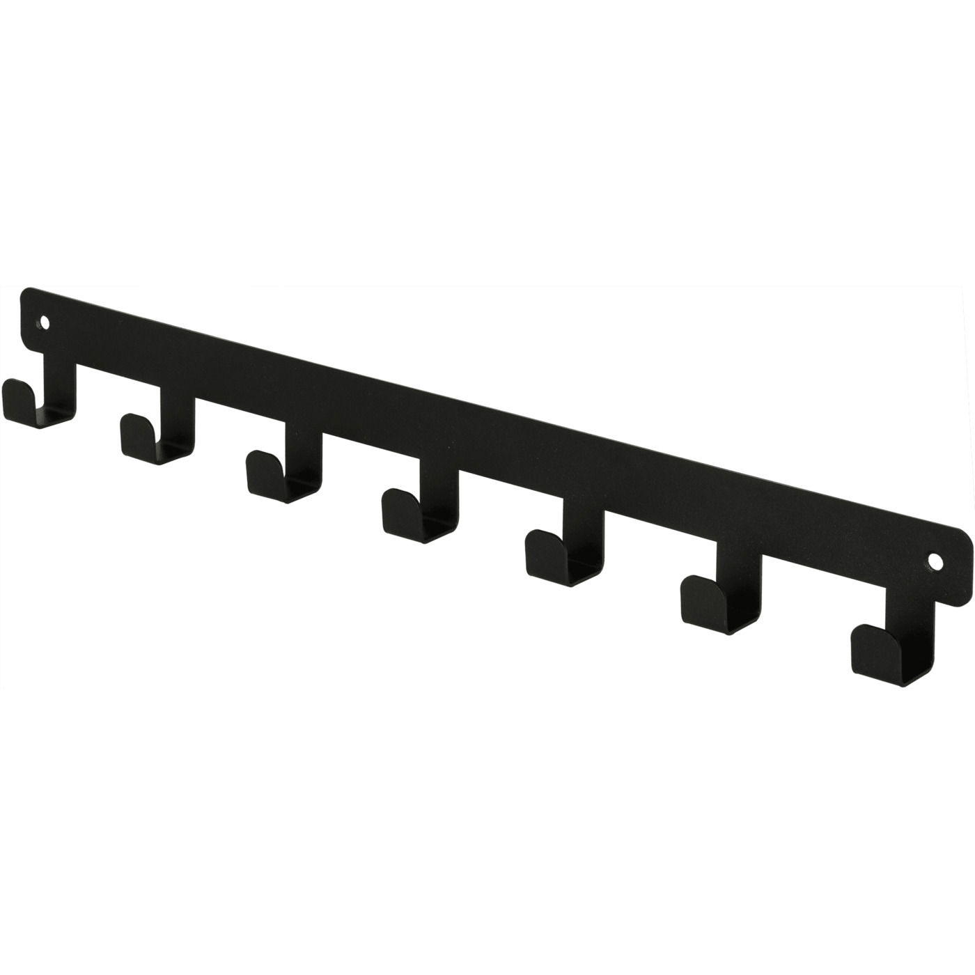 

Планка Ferro 7 крючков цвет чёрный, Черный, LR-82153860