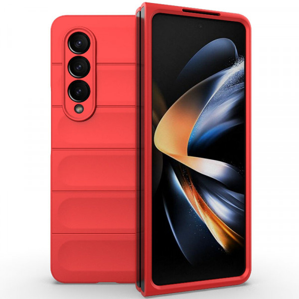 

Пластиковый чехол Flex Matte для Samsung Galaxy Z Fold 4, красный, Flex Matte