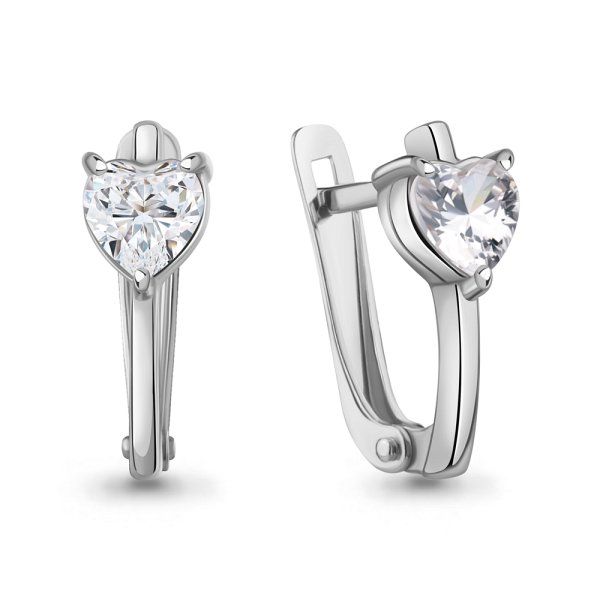 

Серьги из серебра TEO MAORI 8400550.5, фианит, 8400550.5