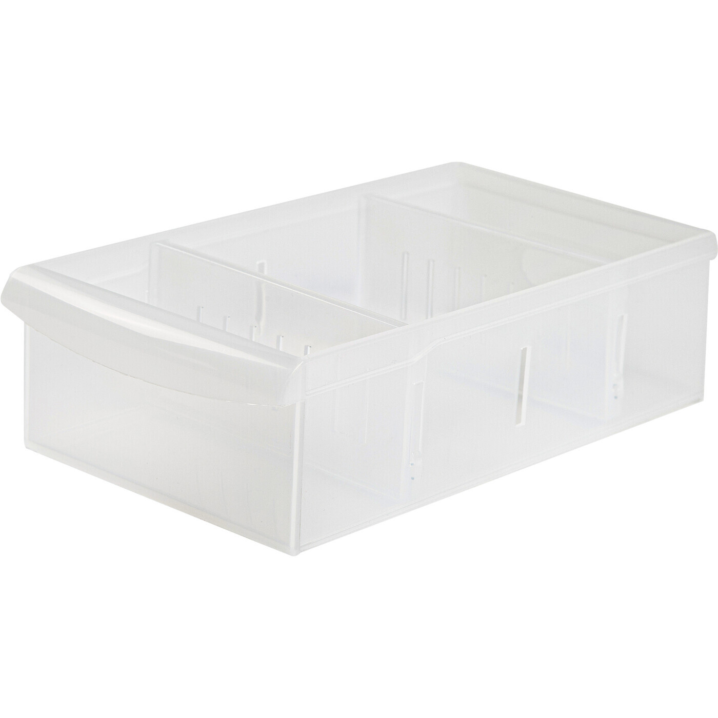 

Ящик 15x26.6x8.7 см 2.65 л, пластик, цвет прозрачный, LR-82355494