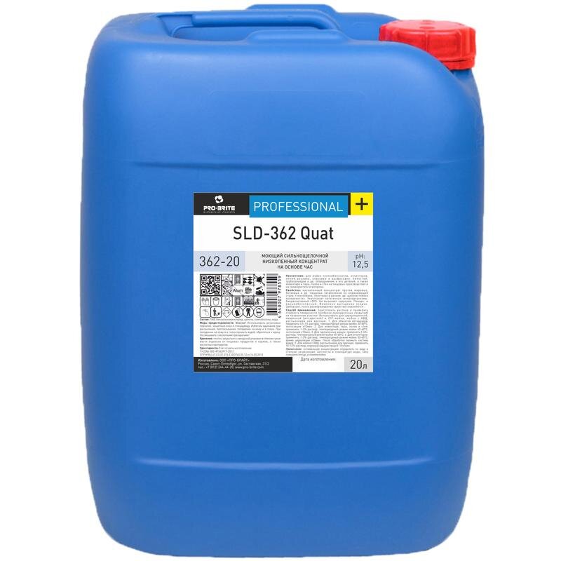 

Моющее средство для пищевого производства Pro-Brite SLD-362 quat 20 л концентрат, 1322373