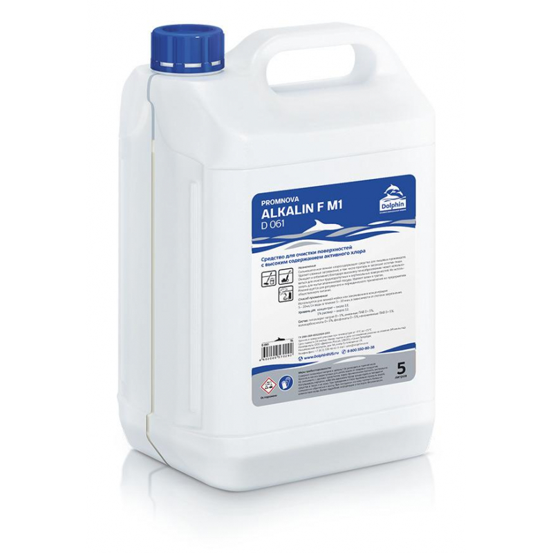 

Средство для мойки оборудования на пищевом производстве Dolphin Alkalin F M1 1 л