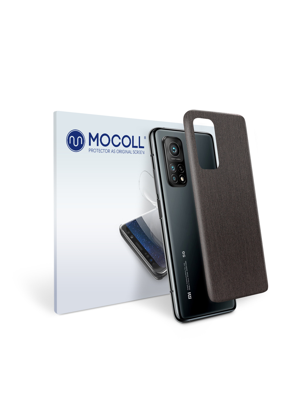 

Пленка защитная MOCOLL для задней панели Xiaomi Mi 10T 5G Дерево Венге